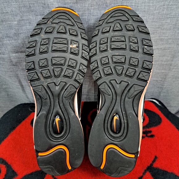 %Size 11 Nike Air Max 97 Men Just Do It Black Orange JDI Swoosh AT8437-001 A 12 main image 5